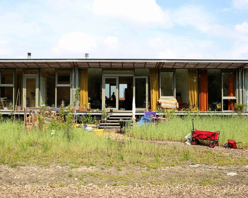 De wijk Oosterwold bij Almere